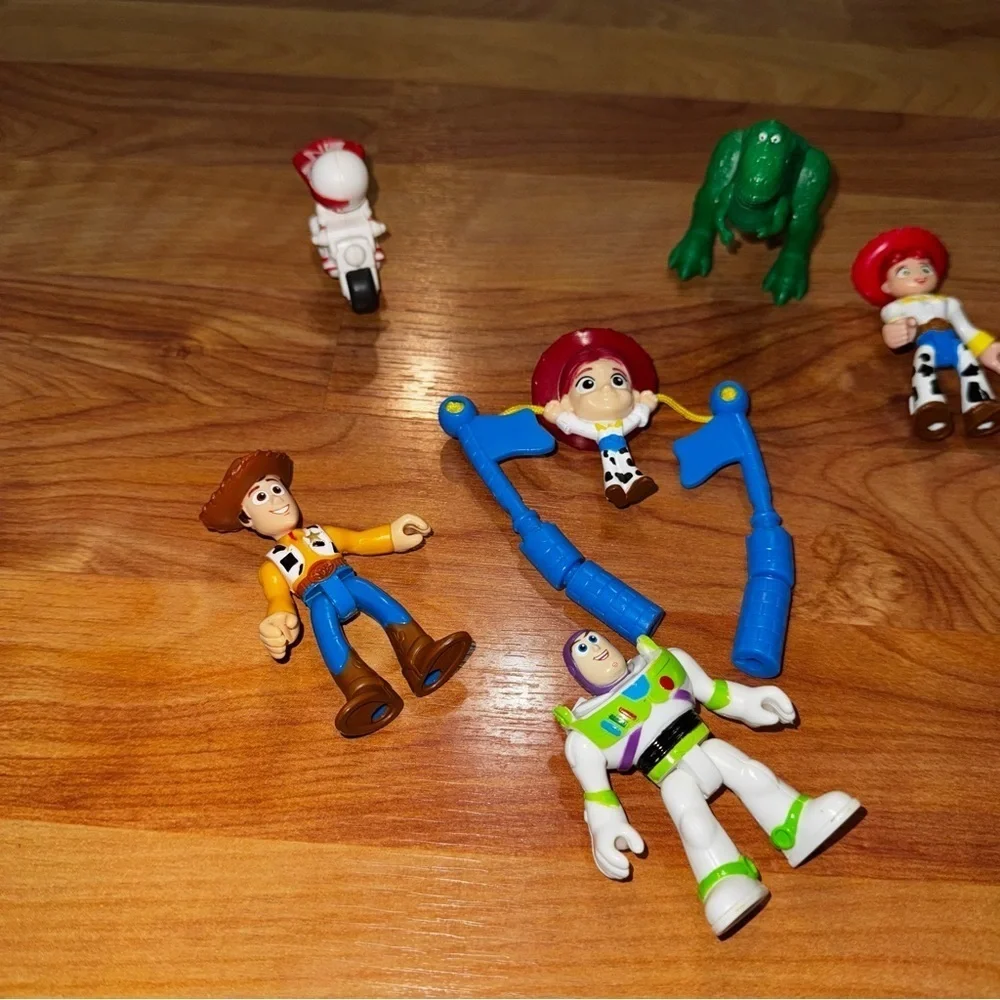 McDonalds Happy Meal Toys Toy Story 4 Disney Pixar Figures + Woody Funko Pop
